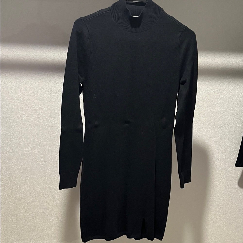 Abercrombie & Fitch Black Long Sleeve Dress